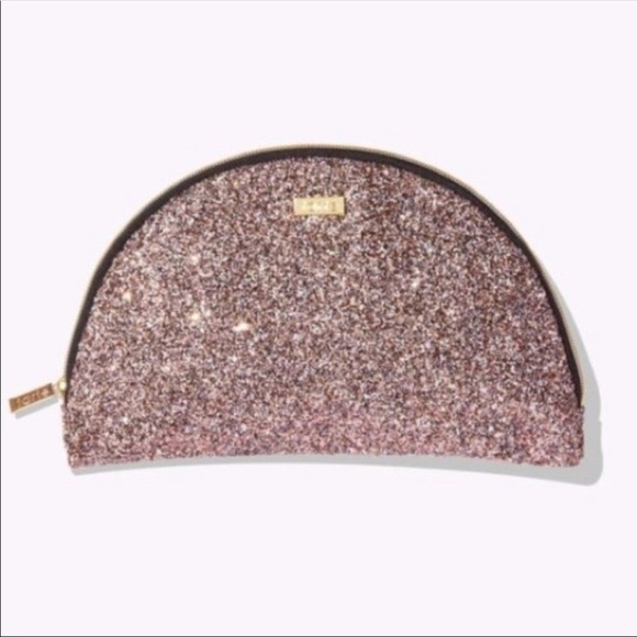 tarte Handbags - 🌜TARTE Half-moon Glittery Cosmetic Bag NEW 🌛